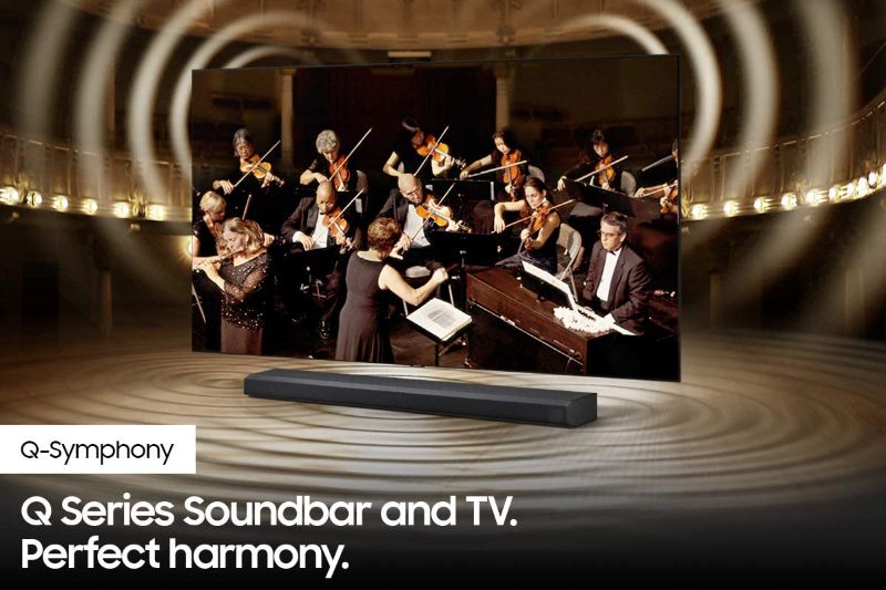 Photo 1 of SAMSUNG HW-Q900A 7.1.2ch Soundbar with Dolby Atmos/DTS:X Alexa Built in(2021), Black
