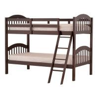 Photo 1 of **INCOMPLETE BOX 1 OF 2 ONLY ***STORKCRAFT MERLOT FINISH TWIN BUNK BED
