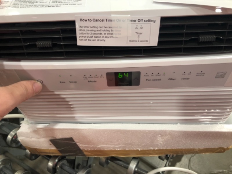 Photo 2 of NOT FUNCTIONAL
Frigidaire 5,000 BTU 115V Window-Mounted Mini-Compact Air Conditioner with Full-Function Remote Control, White