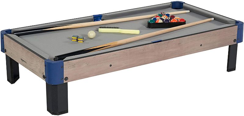 Photo 1 of Amazon Basics Tabletop Billiards Pool Table with Accessories