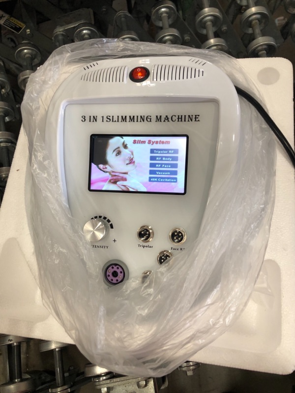 Photo 2 of 3in1 40K Ultrasonic Cavitation Vacuum liposuction Body Face RF Tightening Skin Lifting Red Photon Weight Loss 