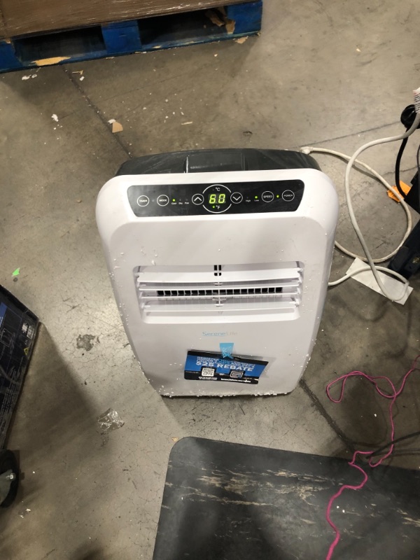 Photo 2 of 3-in-1 Portable Air Conditioner with Built-in Dehumidifier Function ,Fan Mode, Remote Control, Complete Window Mount Exhaust Kit