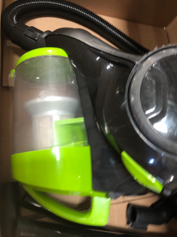 Photo 5 of Bissell Zing Canister, 2156A Vacuum, Green Bagless
