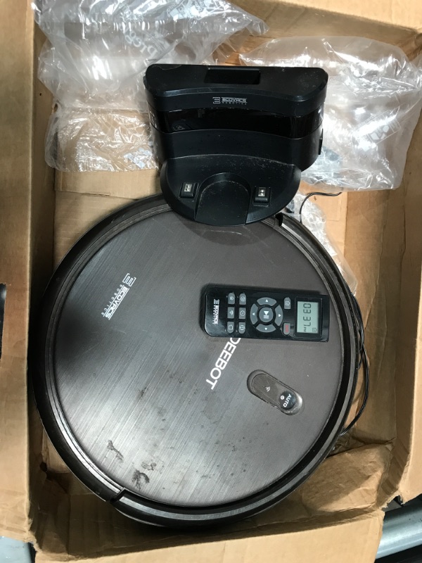 Photo 2 of ***PARTS ONLY*** ECOVACS DEEBOT N79S Robotic Vacuum Cleaner with Max Power Suction, Upto 110 Min Runtime, Hard Floors and Carpets, Works with Alexa, App Controls, Self-Charging, Quiet