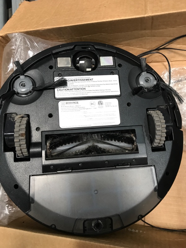 Photo 3 of ***PARTS ONLY*** ECOVACS DEEBOT N79S Robotic Vacuum Cleaner with Max Power Suction, Upto 110 Min Runtime, Hard Floors and Carpets, Works with Alexa, App Controls, Self-Charging, Quiet