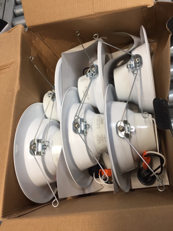 Photo 1 of Feit Electric Enhance Light Bulb Retrofit Kits, LED, Soft White, 75 Watts, 6 Pack - 6 kits