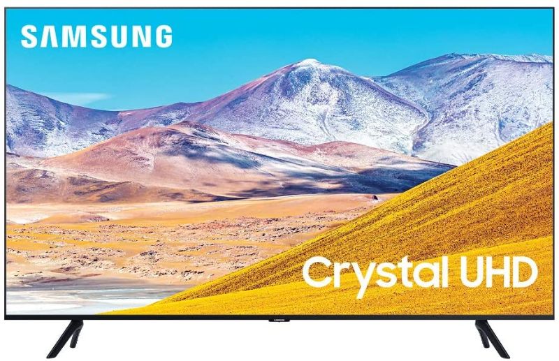 Photo 1 of SAMSUNG 50-inch Class Crystal UHD TU-8000 Series - 4K UHD HDR Smart TV with Alexa Built-in (UN50TU8000FXZA, 2020 Model)