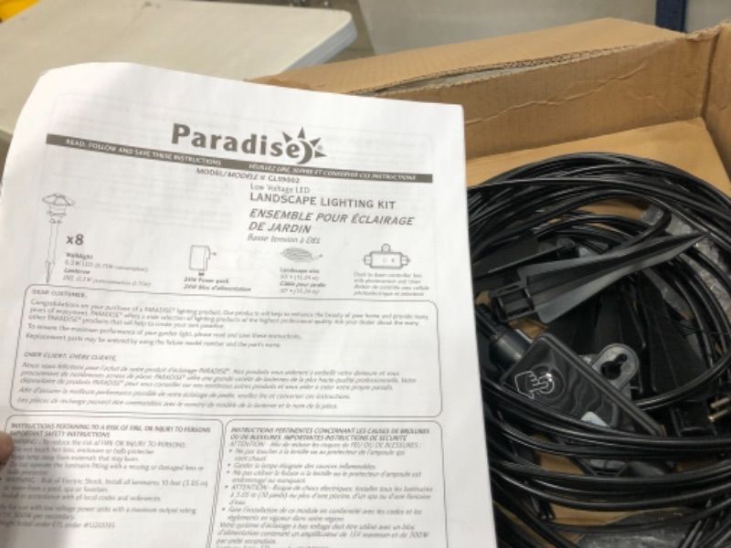 Photo 3 of 8 Pack Paradise Aluminum LED Low Voltage Path Light Kit