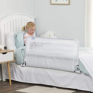 Photo 1 of Regalo HideAway Bed Rail Guard, with Reinforced Anchor Safety System , White