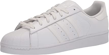 Photo 1 of adidas Originals mens Super Star Sneaker, White/White/White, 20 US
