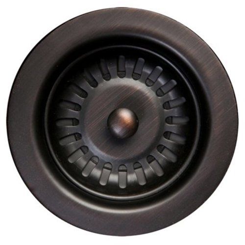 Photo 1 of Premier Copper Products D-132ORB - 3.5" Kitchen, Prep, Bar Basket STRAINER Drain - Oil Rubbed Bronze