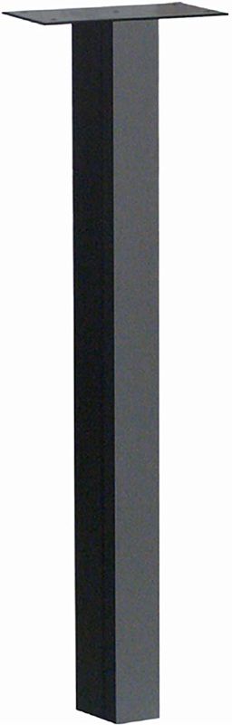 Photo 1 of ARCHITECTURAL MAILBOXES 5105Z Oasis In-ground Post, Graphite Black