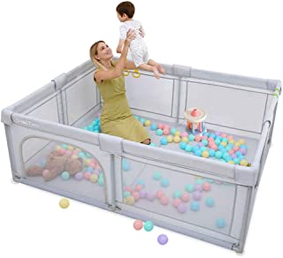 Photo 1 of Baby Playpen Extra Large Playyard for Toddler - Reliable Kids Activity Center for Infant,