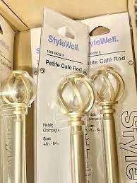 Photo 1 of 1 StyleWell 5/8 in. Cage Rod Set 48 in. - 84 in.