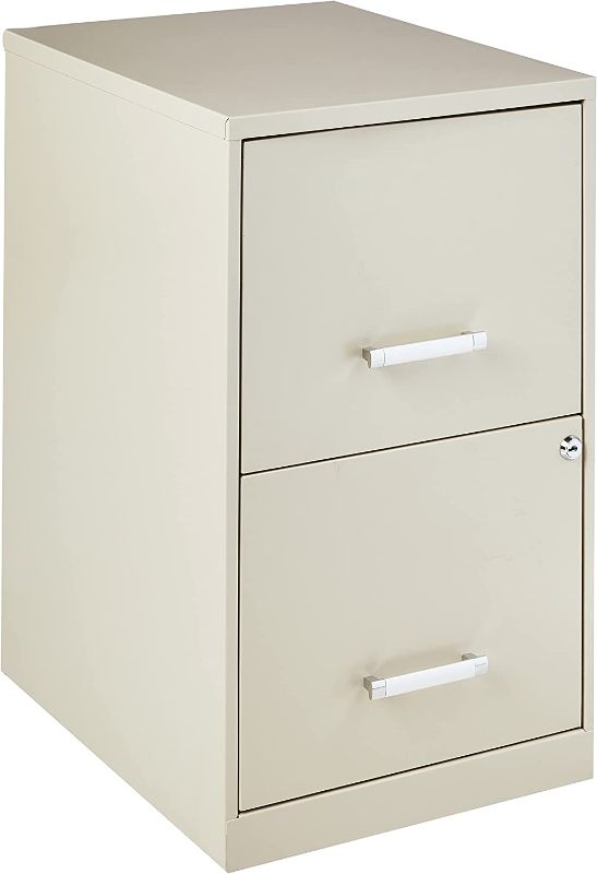 Photo 1 of 2-Drawer File Cabinet, Putty
