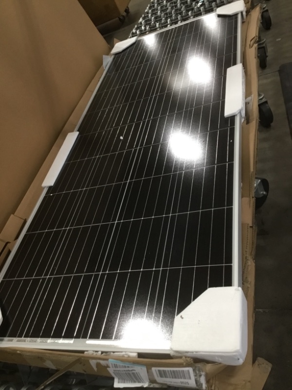 Photo 2 of Renogy 200 Watt 27 Volt Monocrystalline Solar Panel, Compact Design 26INCH X 65 INCH