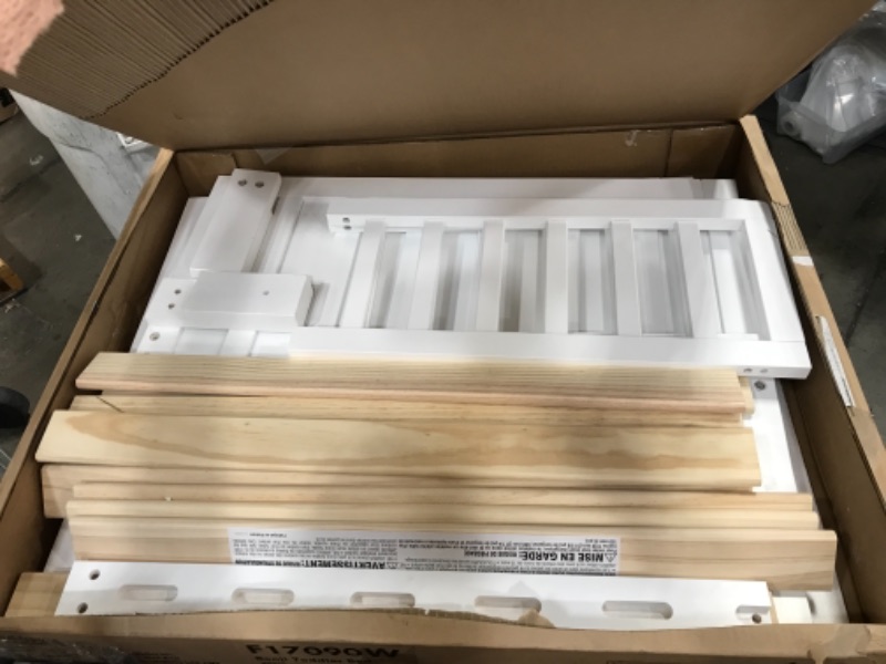 Photo 1 of Carter's By Davinci Benji Toddler Bed - White
