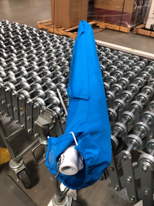 Photo 2 of 6.5FT BLUE BEACH UMBRELLA SKY BLUE