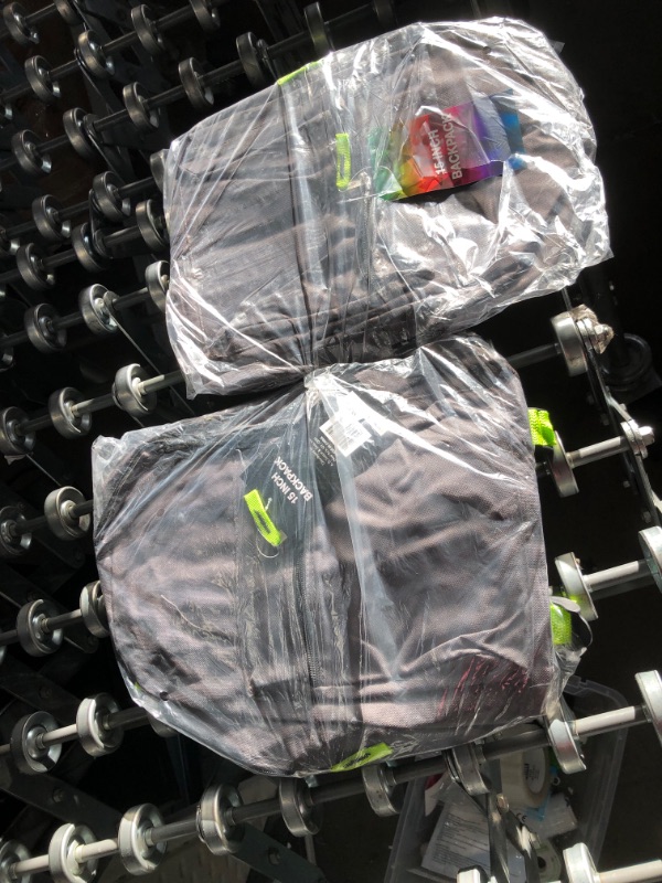 Photo 1 of 15 INCH GREY BACKPACK WITH NEON GREEN STRAPS.
2 PACK