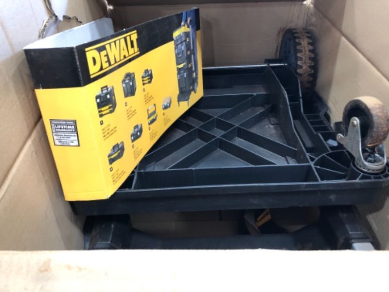 Photo 3 of DEWALT TSTAK Trolley Cart with Handle, Swivel 360°, Capacity of Up to 200 lbs (DWST17888)