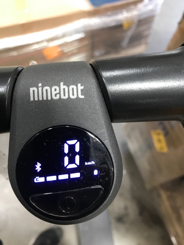 Photo 3 of Segway Ninebot E22 E45 Electric Kick Scooter, Upgraded Motor Power, 9-inch Dual Density Tires, Lightweight and Foldable
