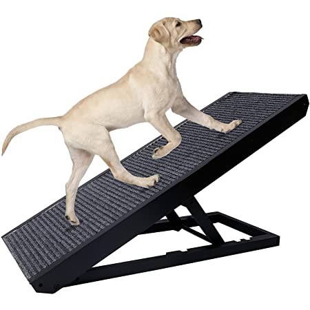 Photo 1 of AlphaPaw PawRamp Lite & Full - Adjustable Pet Ramp for Dogs and Cats - Folding Ramp for Pets with Paw Traction Mat
16INCH