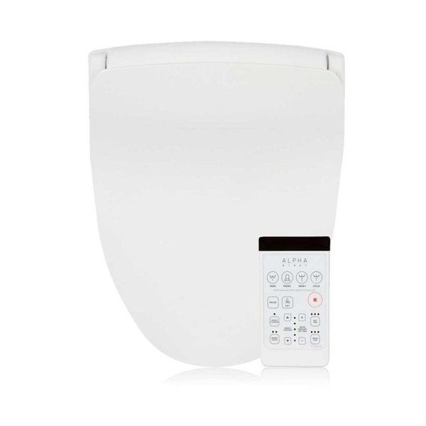 Photo 1 of Alpha Bidet IX Hybrid Electric Bidet Seat for Elongated Toilets in White

//previously opened
