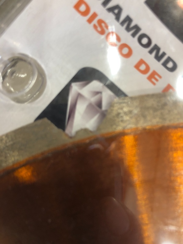 Photo 3 of 10 in. Reinforced Hub Tile Diamond Blade
