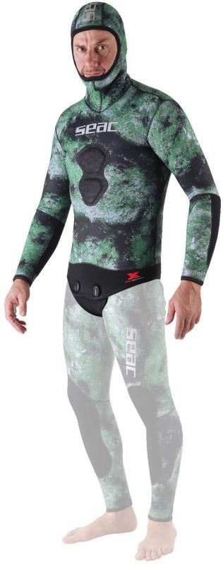 Photo 1 of Seac Ghost, Jacket in 7 mm Ultrastretch Neoprene with Incorporated Hood for Freediving and Spearfishing
MEDIUM