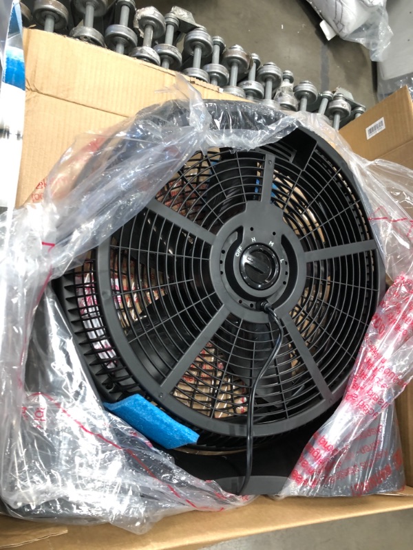 Photo 2 of Commercial Cool 16" High Velocity Floor Fan, 16 Inch Black
