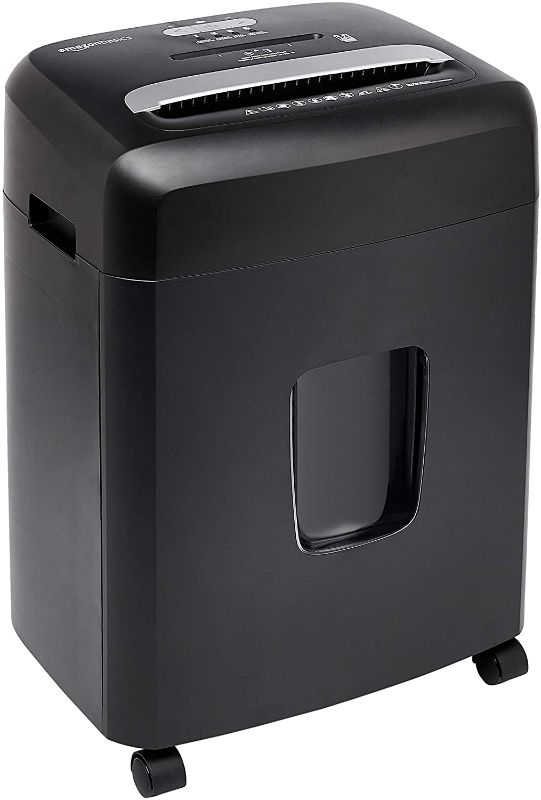 Photo 1 of Amazon Basics 12 Sheet Micro-Cut Paper,Credit card and CD Shredder for Office/Home
