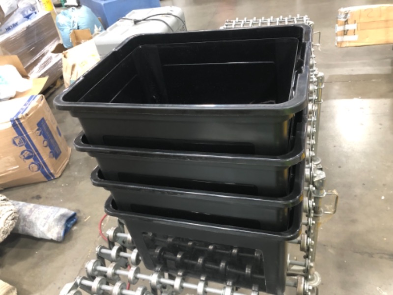 Photo 2 of  4 Plastic Storage Bin