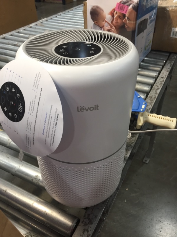 Photo 3 of LEVOIT Air Purifier for Home Bedroom, H13 True HEPA Filter for Dust, Allergies, Pets, Smoke, Smart Wifi, Alexa, Google Control, Air Cleaners for Large

//NEW TESTED AND FUNCTIONAL