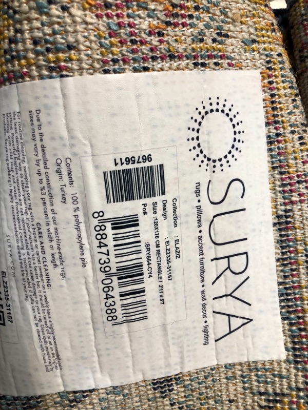 Photo 1 of Artistic Weavers Odelia Updated Traditional Rug Orange/Navy 3 feet 11 inch x 5 feet 7 inch

