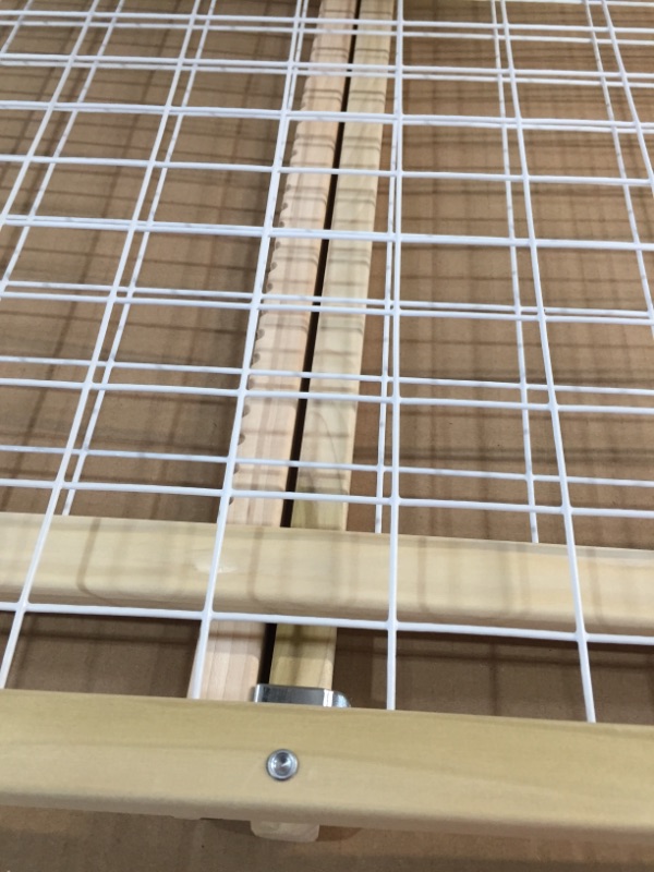 Photo 1 of 50" Wide Extra Wide Wire Mesh Baby Gate: Installs in Extra Wide Opening in Second Without damaging Wall. Pressure Mount. Fits 29.5"-50" Wide...
