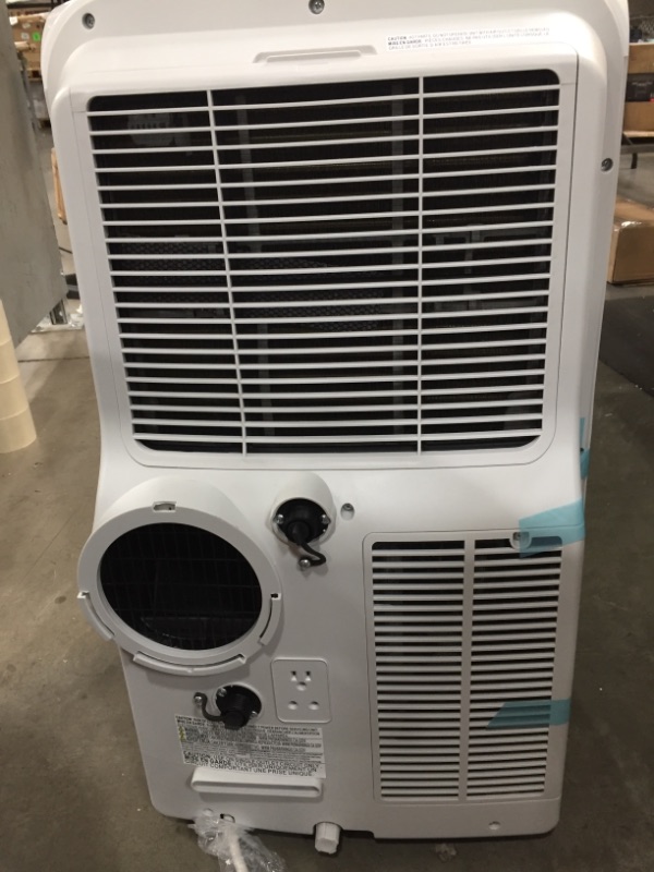 Photo 8 of Whynter 14,000 BTU Heater with 3M SILVERSHIELD Filter Plus AUTOPUMP Portable Air Conditioners, ARC-148MHP, White
NOT BOXED!