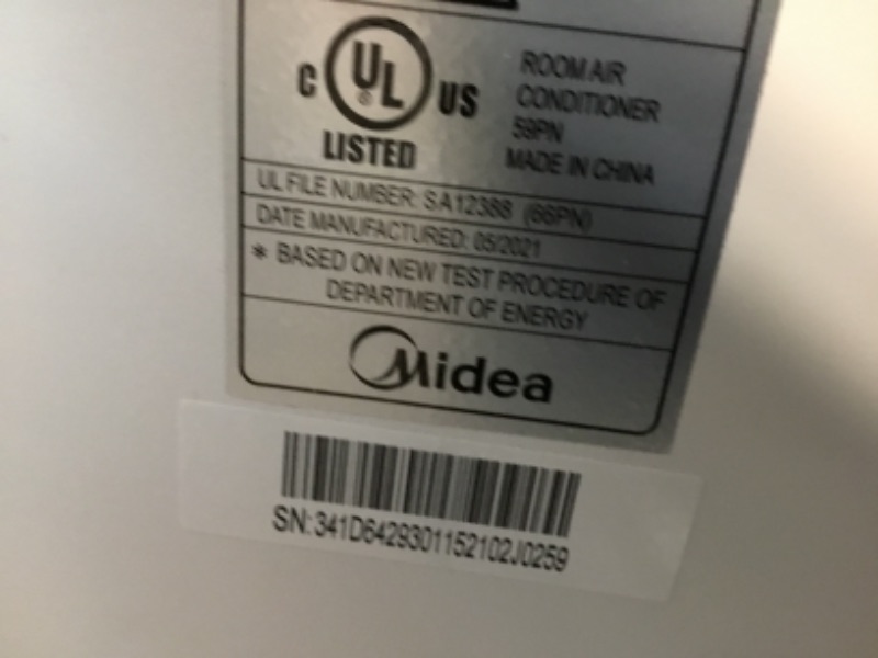 Photo 4 of 8,000 BTU / 5,300 SACC Midea 3-in-1 Portable Air Conditioner
