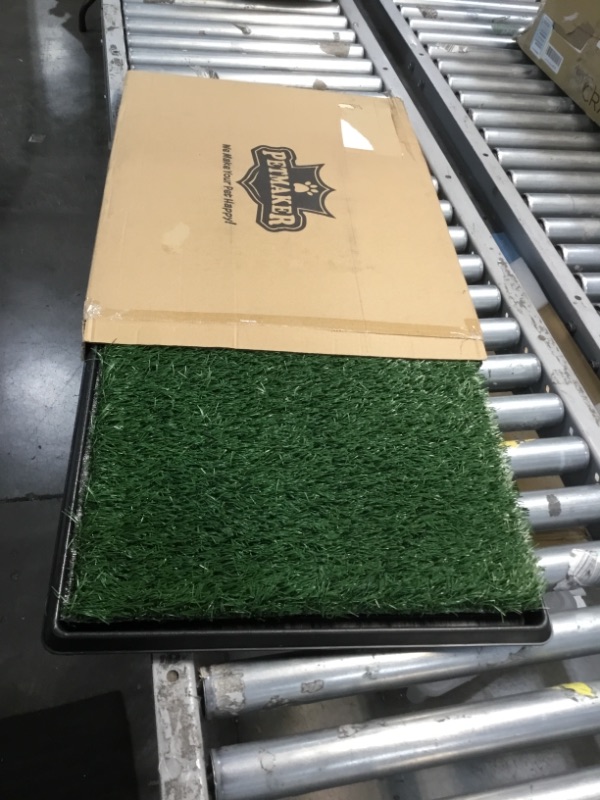 Photo 2 of Artificial Grass Puppy Pad Collection - for Dogs and Small Pets – Portable Training Pad with Tray – Dog Housebreaking Supplies by PETMAKER
