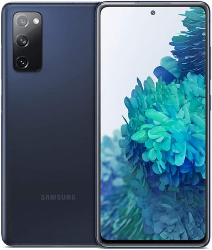 Photo 1 of Samsung Galaxy S20 FE (128GB, 6GB) 6.5" 120Hz AMOLED, Snapdragon 865, IP68 Water Resistant, Dual SIM GSM Unlocked (Global 4G LTE) International Model SM-G780G/DS (Wireless Charger Bundle, Navy)
