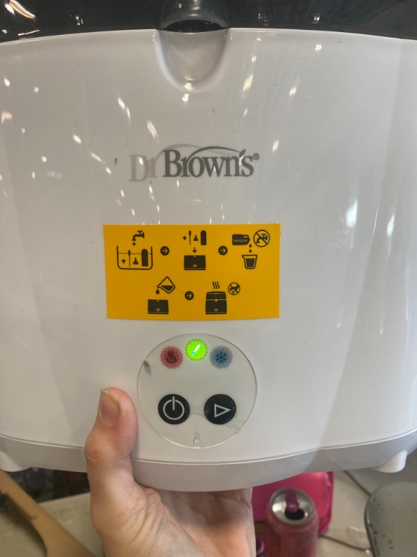 Photo 1 of Dr. Brown's Deluxe Electric Steam Bottle Sterilizer, Gray AS IS USED, MINOR COSMETIC WEAR FROM PREVIOUS USE