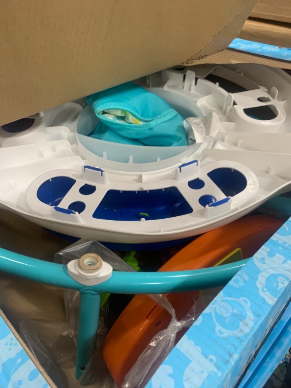 Photo 1 of Fisher-Price Animal Activity Jumperoo, Blue, One Size
