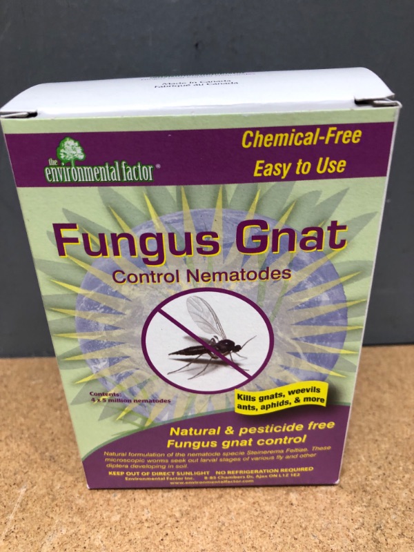 Photo 2 of ***EXP 7/24/22*** Nema Globe 4003224 Fungus Gnat Nematodes, 20 Million