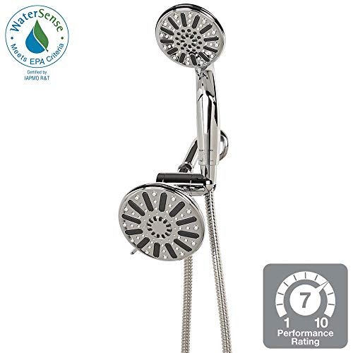 Photo 1 of 6-Spray Hand Shower and Showerhead Combo Kit in Chrome