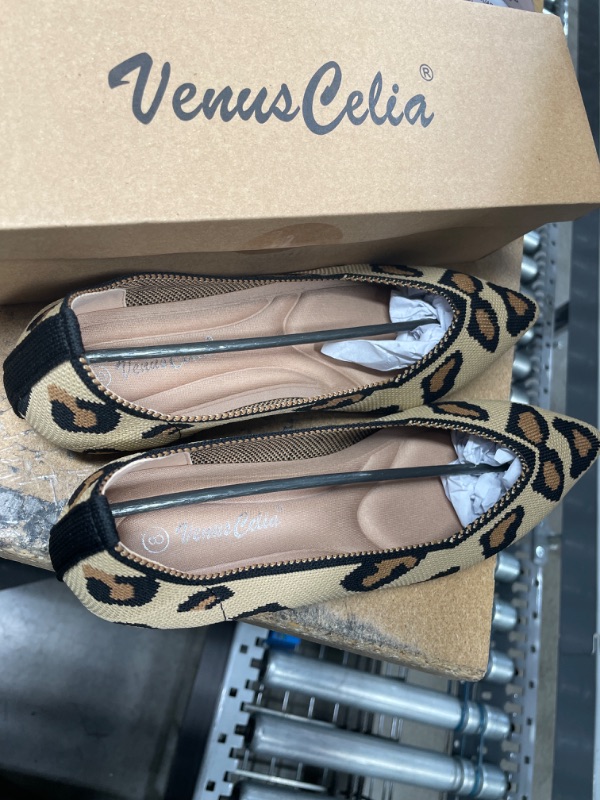 Photo 1 of ***Size: 8*** Greatonu Zapatos de vestir de ballet de malla transpirable con punta puntiaguda para mujer