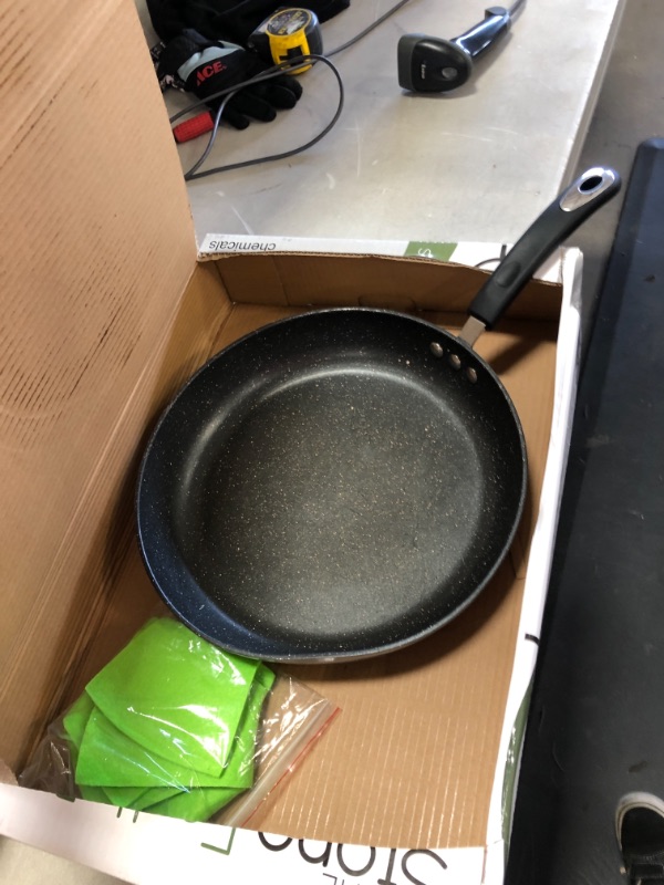 Photo 2 of 12" Stone Earth Frying Pan by Ozeri, with 100% APEO & PFOA-Free Stone-Derived Non-Stick Coating from Germany
