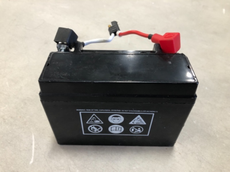 Photo 2 of 12V 6.5AH MFQ-6.5 Motorcycle Battery for Bike Scooter Go Kart ATV Pit Dirt Bike