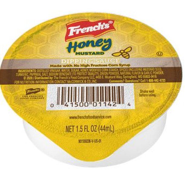 Photo 1 of (Case)French's Honey Mustard Dipping Sauce 96-1.5 Fluid Ounce

//best by Nov 9th , 2021//96 count 
