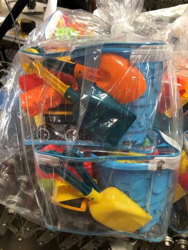 Photo 1 of Ayukawa 23 Pcs Beach Sand Toys ,Castle,Excavator,Watering can, Mold, Shovel,Outdoor Tool Kit for Kids, Toddlers
/2 PACK