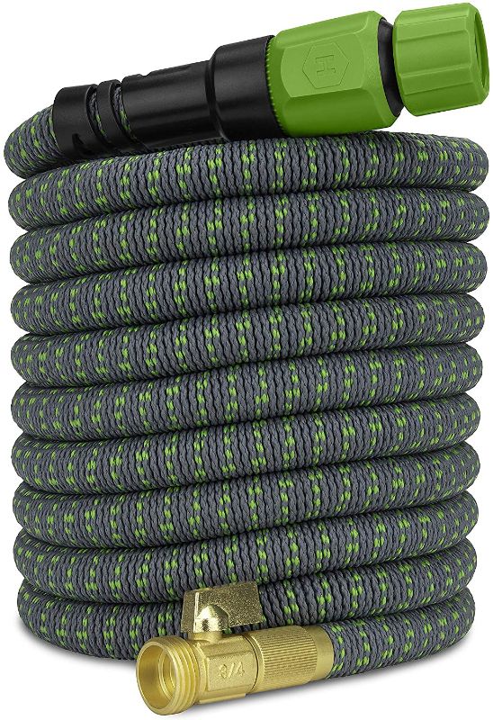 Photo 1 of 5/8 in. Dia. x 50 ft. Burst Proof Expandable Garden Water Hose