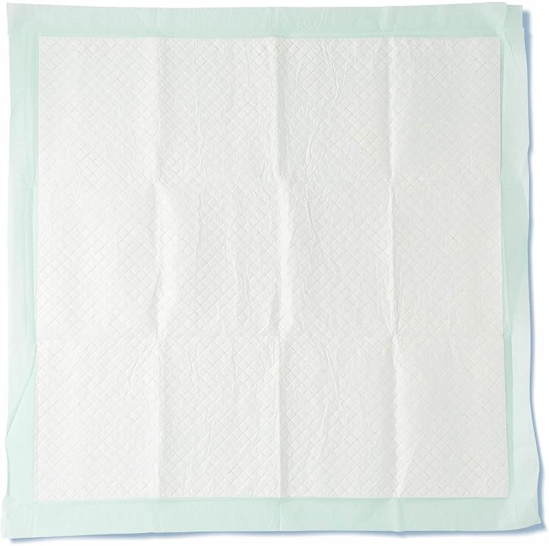 Photo 1 of *SEE last picture for damage*
Medline - MSC282070LB Heavy Absorbency Underpads, 36" x 36" Quilted Fluff and Polymer Disposable Underpad, 50 Per Case, Great Protection as Bed Pads and Pee Pads
